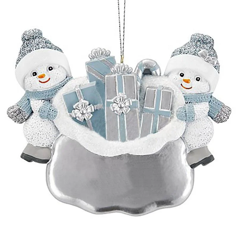 family snowman ornaments