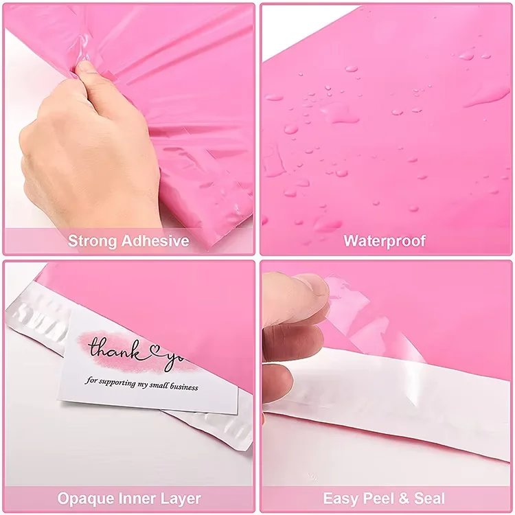 Free Design Custom Logo Self Sealing Poly Mailer Down Jacket Courier Large Mailing Bag for Bulky Items Shoe Shipping