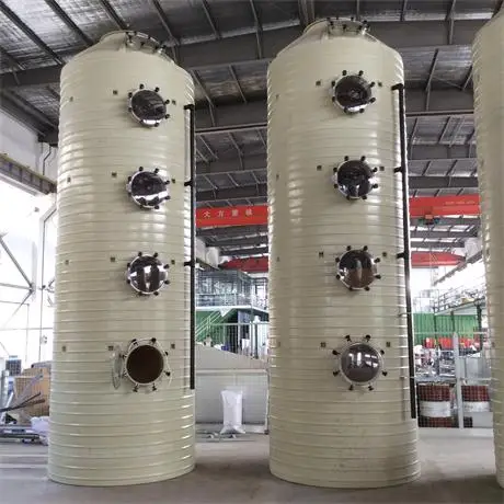 Новое поступление, эксклюзивная распродажа, промышленный мокрый скруббер из полиэтилена, упакованная охлаждающая башня