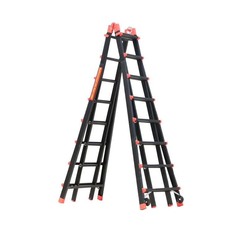 Многофункциональная телескопическая складная лестница midoli с большой несущей способностью