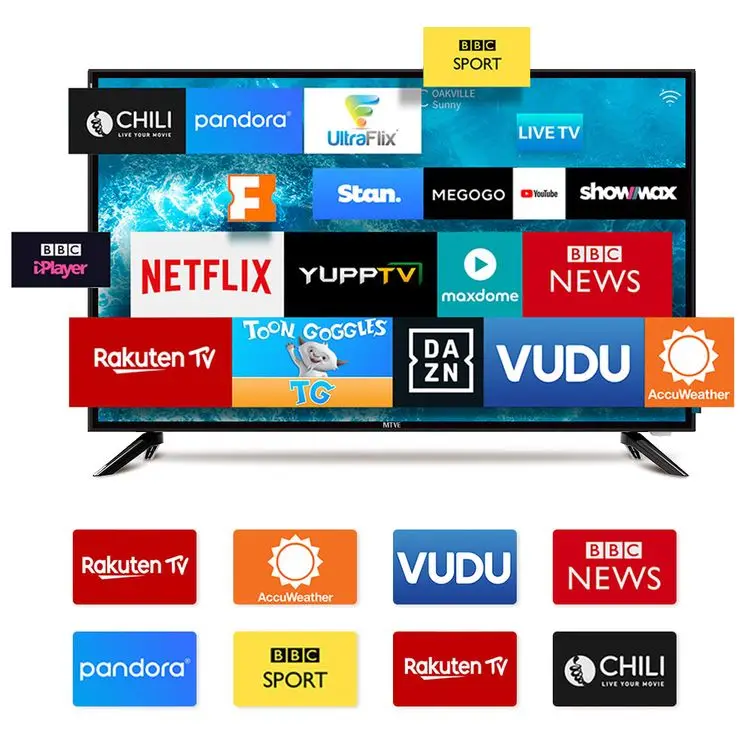 Newest Televisions Led & Lcd Tvs Televisions Original 32 43 50 55 65 75 Inch 4K Smart TV for Screen Television