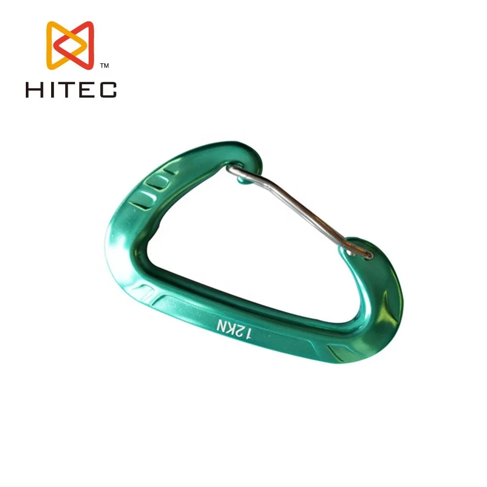 Aluminum Carabiner-Straight Gate Climbing Snap Bag Hook