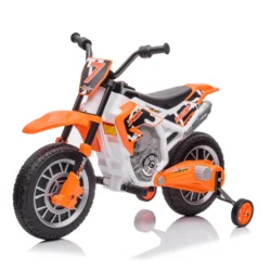 12v Child Electric Motorcycle With Training Wheels Popular Electric Ride On Car For Kids Pink Battery Powered