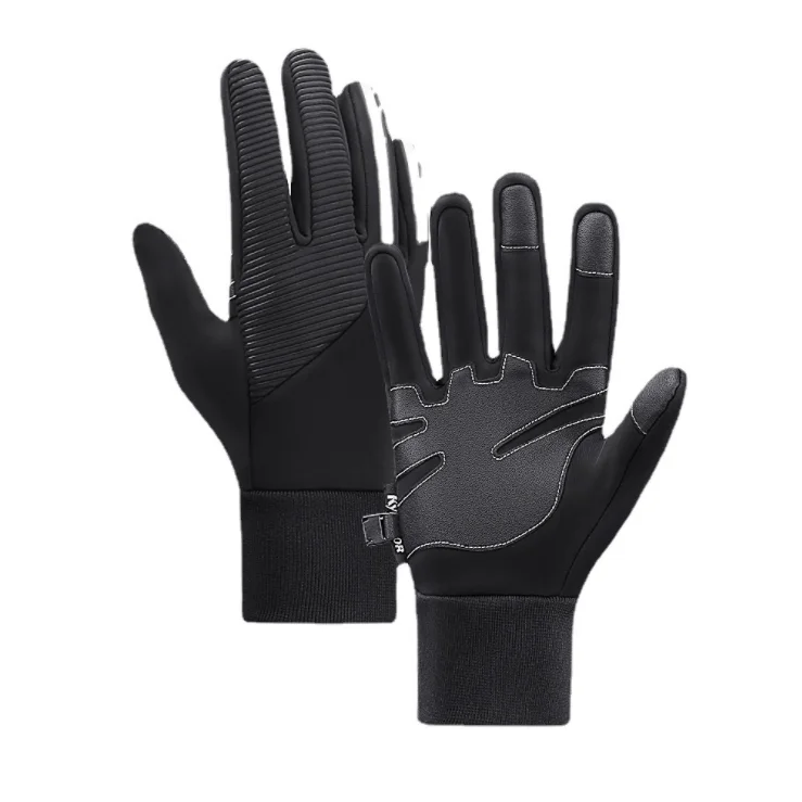  Winter Cycling Gloves Full Finger Bike Touch Screen Riding Windproof Smart Running