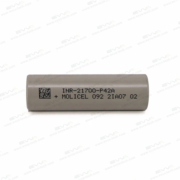 In Stock! MOLI INR21700-P42A 3.6V 4.2Ah 21700 Lithium ion Cell with 10C Discharge