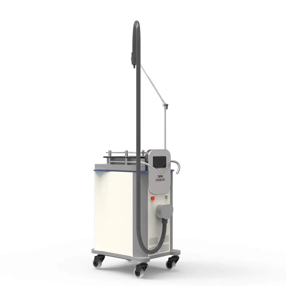 Newly Developed Zimmer Skin Cooling Device with Freon Compressor Cold Air Skin Cooler