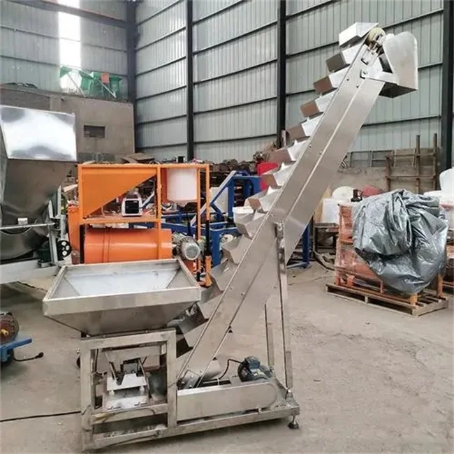 China made bulk material mining industry stainless steel bucket elevator for