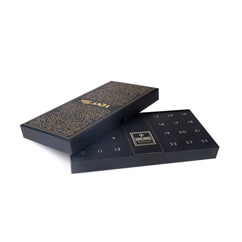 elegant box for chocolate with lid cardboard packaging gift box chocolate halloween advent calendar chocolate box