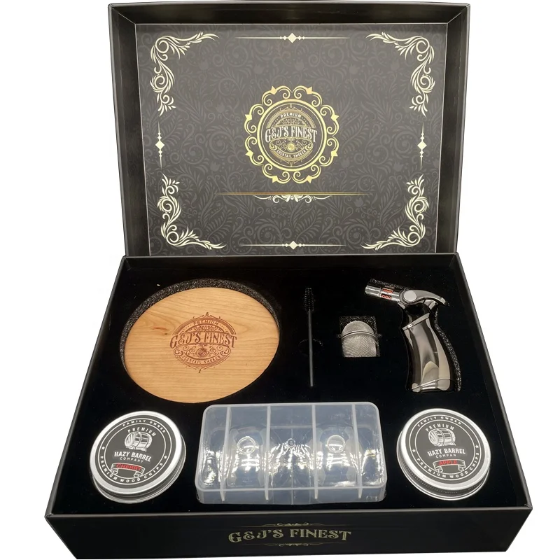 Premium quality wooden cocktail smoker