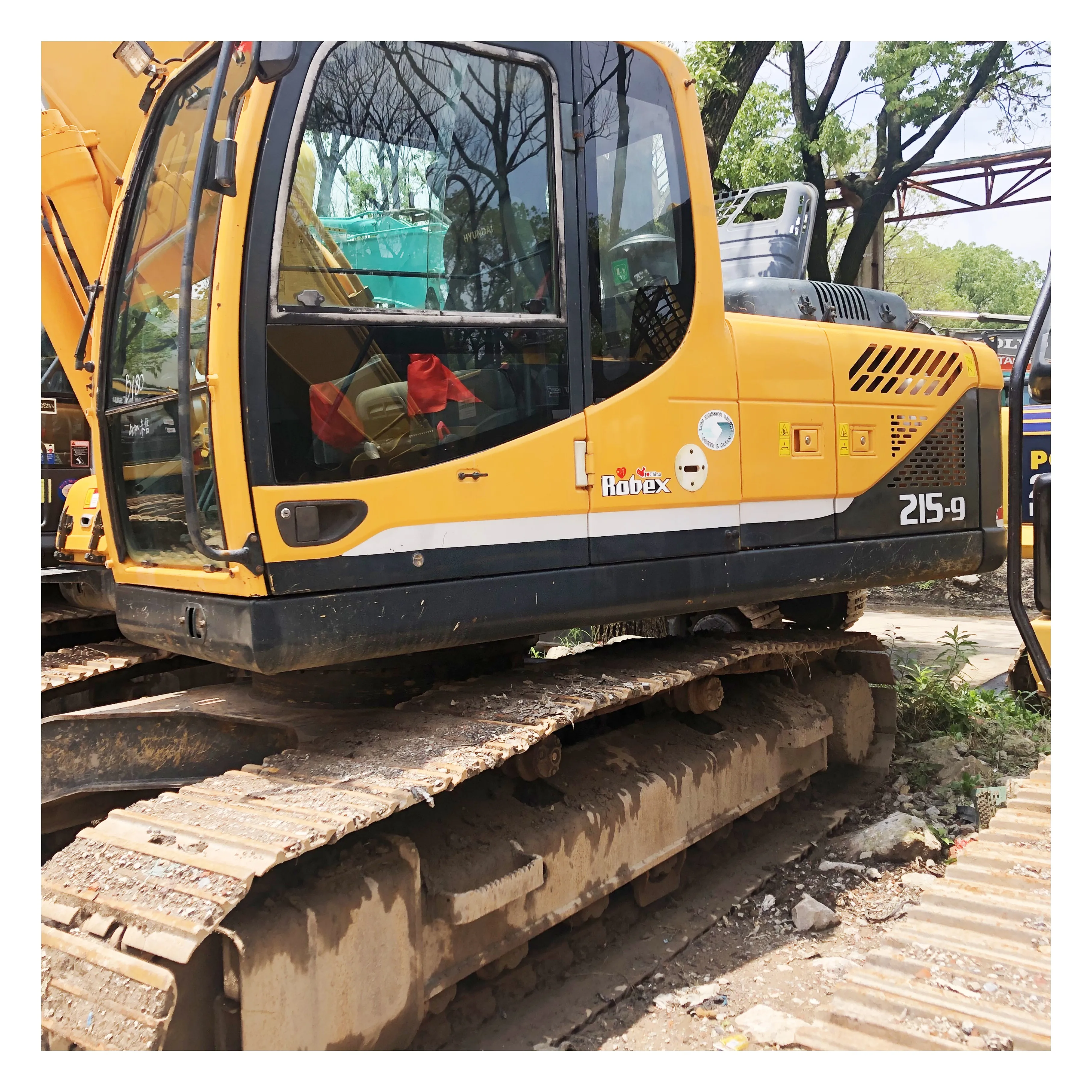 Новая цена высокое качество оригинальный использованный HYUNDAI R215-9 и R215-9C гусеничный экскаватор для продажи по низкой цене