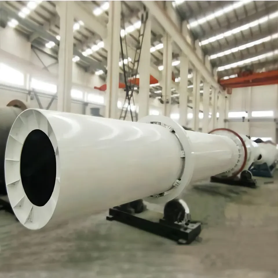 Sugarcane Bagasse Drying Machine Rotary Drum Dryer for Animal Feeds