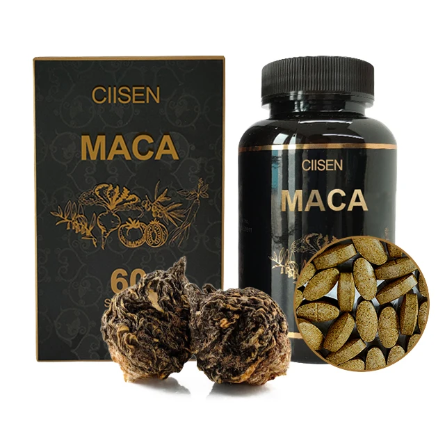 OEM Black Maka красный женьшень капсулы эссенции таблетки