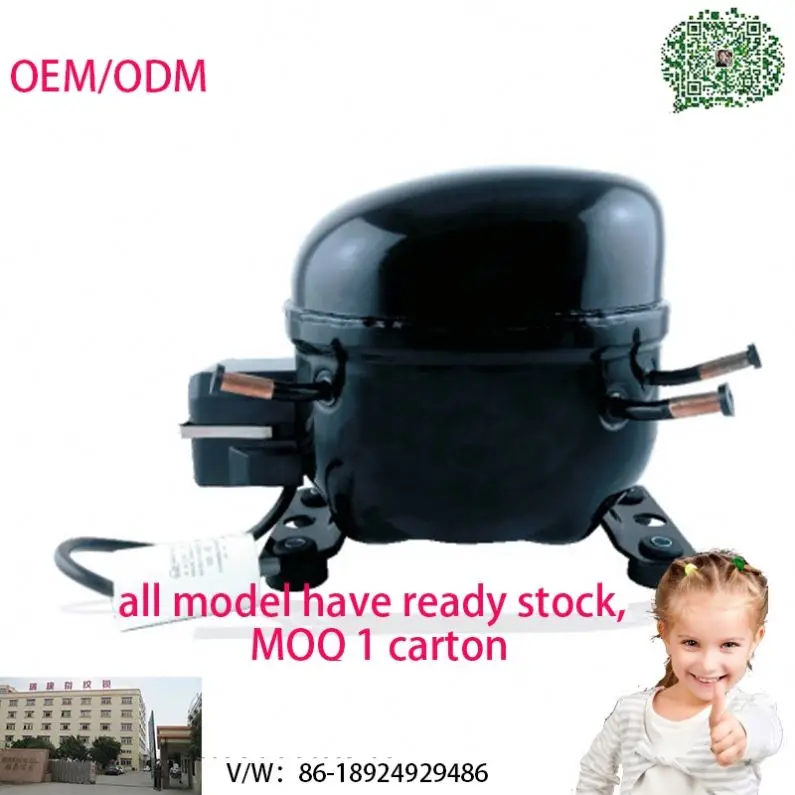 hot sell factory refrigerator compressor  R134a R600a compressor