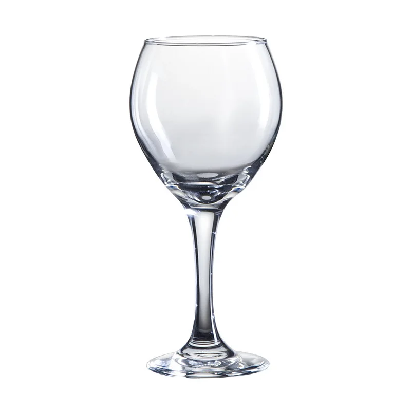 Wholesale Cheap 10oz Crystal Clear Red White Wine Champagne Glasses Goblet For Restaurant Hotel Bar Party Wedding Party