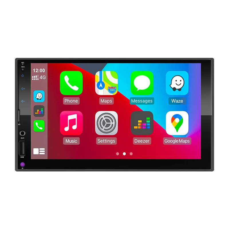 7 Inch Car Stereo Radio FM Audio Mp5 Player 2din Autoradio Support Rear View Camera Radio Car