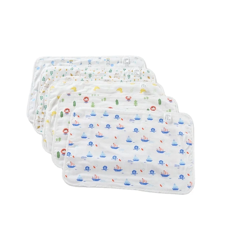 
Muslin fabric Factory wholesale reusable combed cotton cloth diaper baby diaper 
