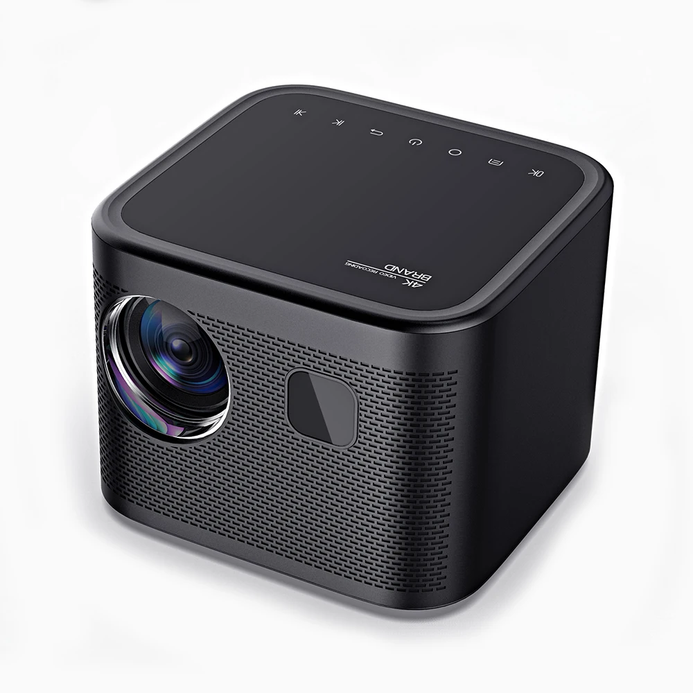 Auto Focus Y8 Android TV Smart 4K Projector 5G WiFi BT5.1 1+8G 8000 Lumens Full HD LCD LED Dust-free 1080P Portable Projectors