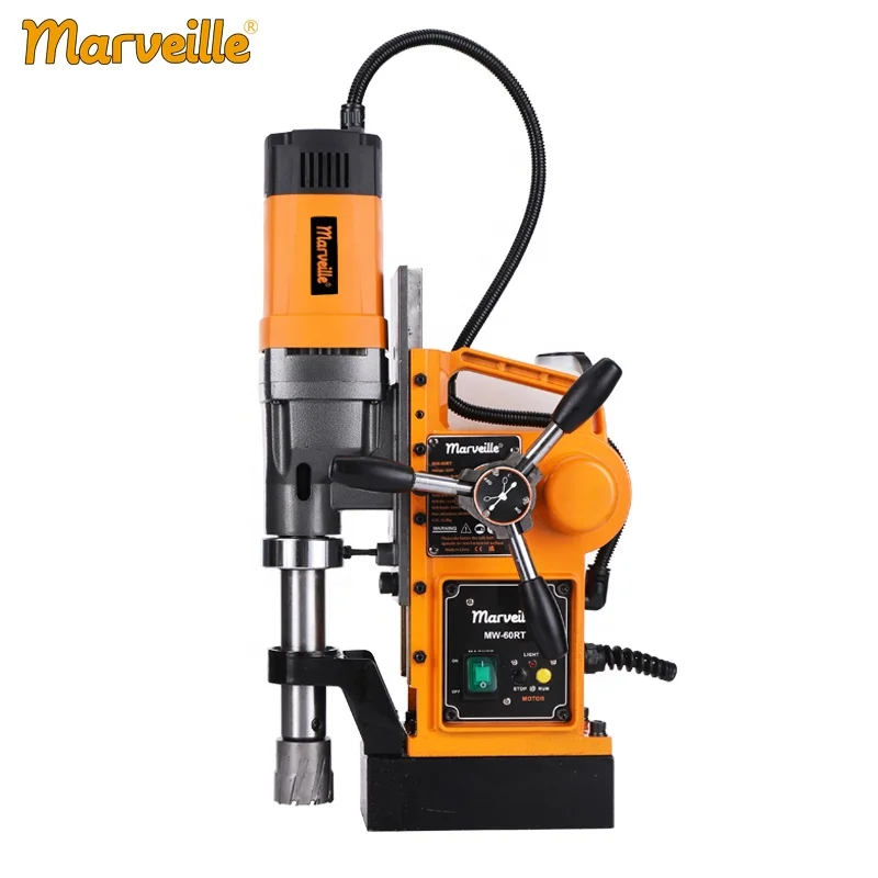 Marveille MW-60RT 1880W 16500N Competitive price magnetic 60mm magnetic core drilling machine