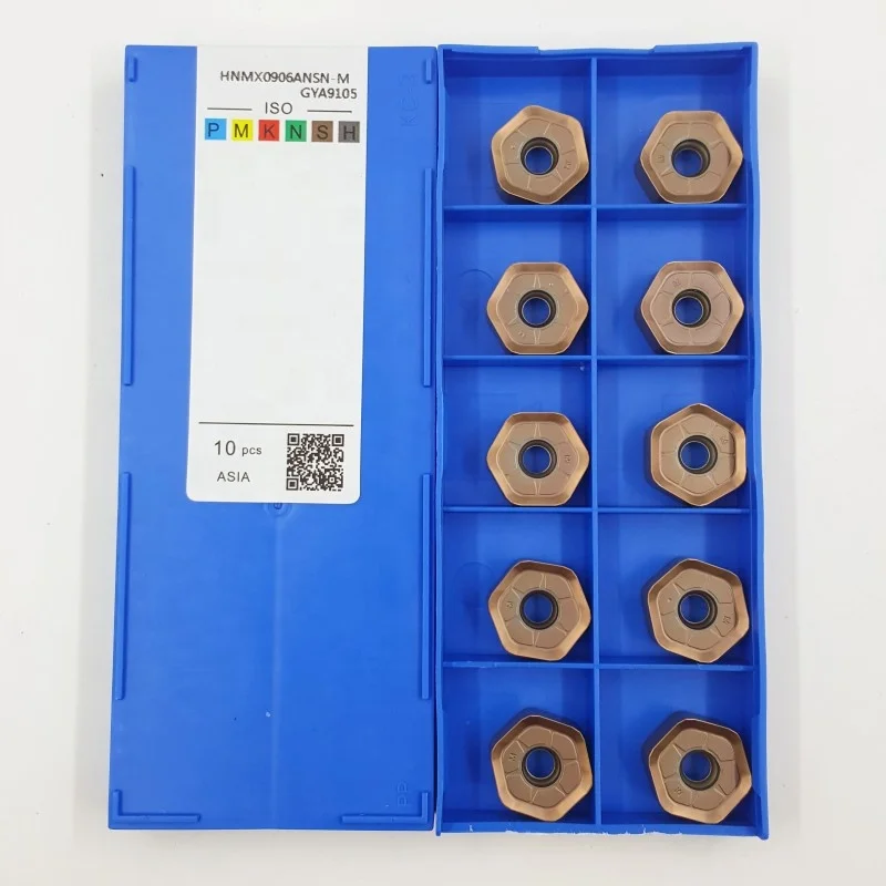CNC milling  machine tools Double-sided fast feed same style 12-angle tungsten carbide insert WITAIK HNMX0906ANSN-M GYA9105