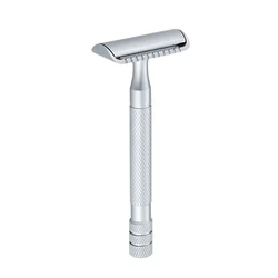 Matte Silver Wet Shaving eco friendly enviroment protect face razors safty razor