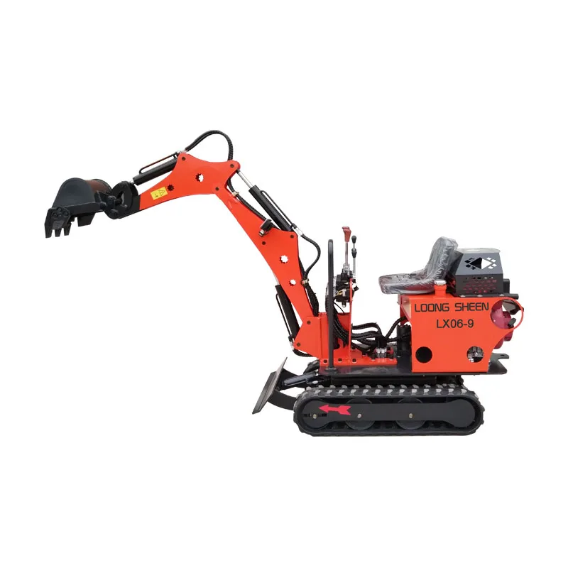 Mini crawler excavator with many kinds attachment