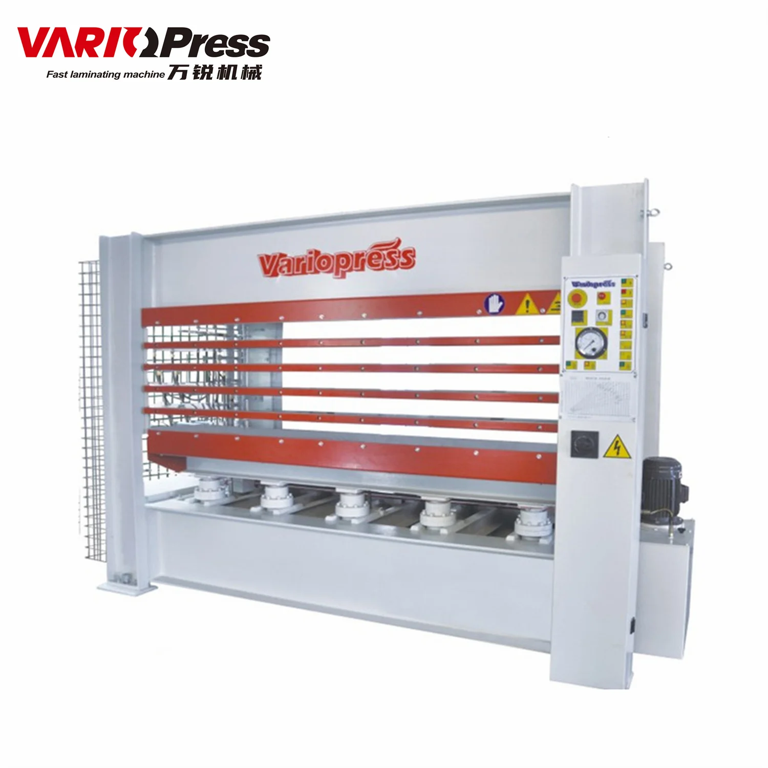 hot press machine for doors and furniture by oil heating