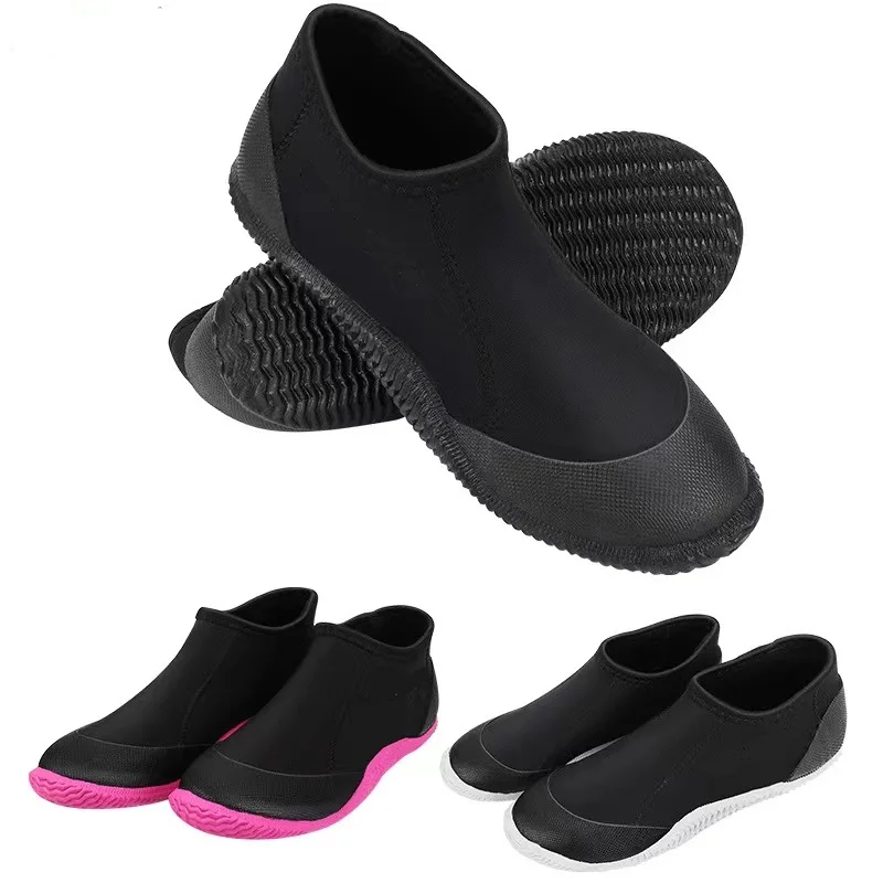 Neoprene Diving Boots 3mm Dive Boots Anti-slip Rubber Sole Diving Shoe For Snorkeling Sailing Water Sports