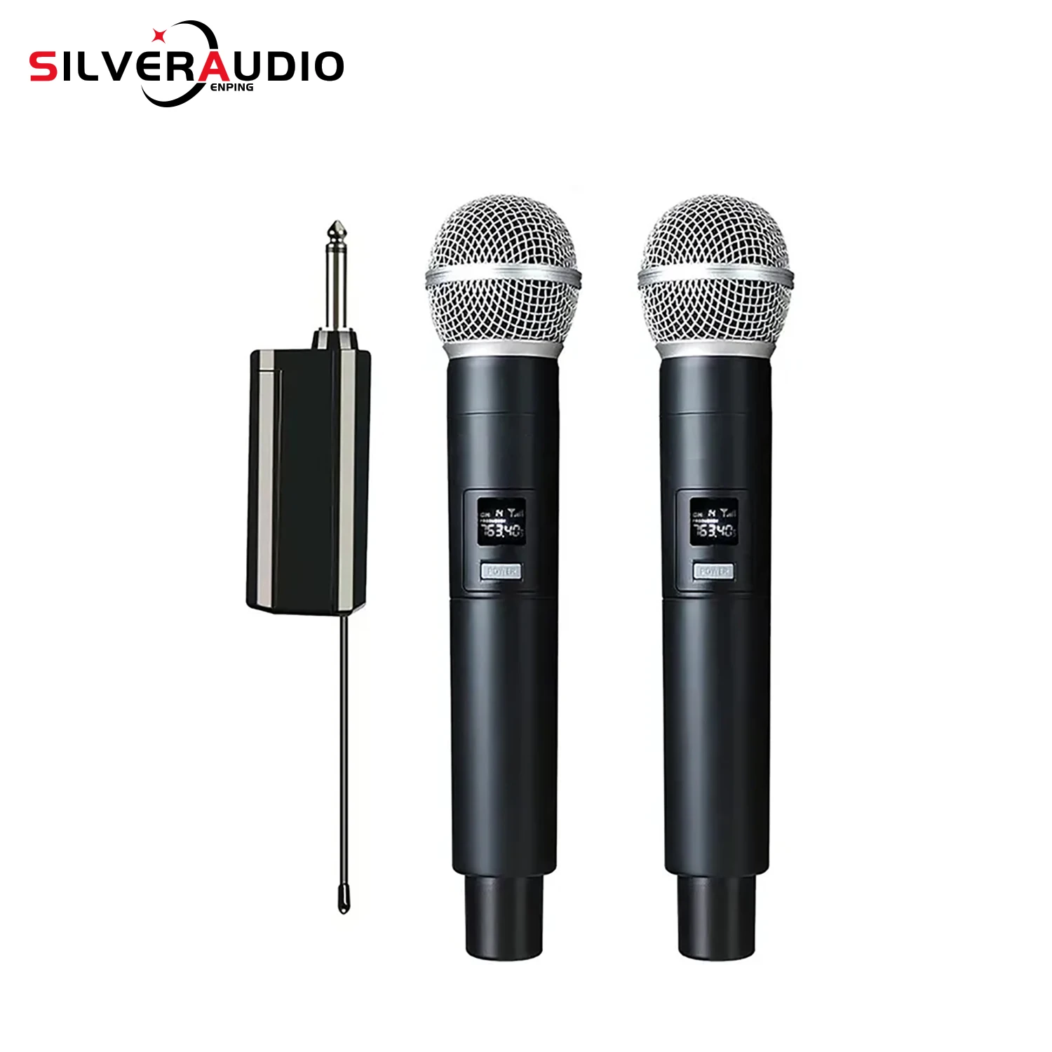 GAW-58B Wireless Usb Microphone Karaoke Speaker Performance Outdoor Audio DJ Singing Ktv Conference With Receiver Mic