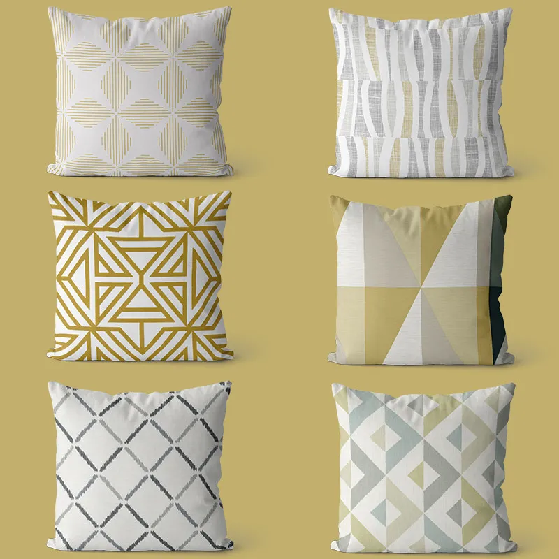 Hot sale new designs linen cushion cover fringe