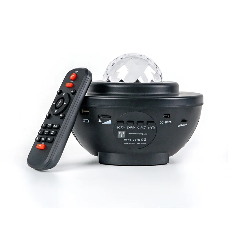 Manufacturers Provide Starry Sky Star Kids Baby Music Night Light Projector For Sale