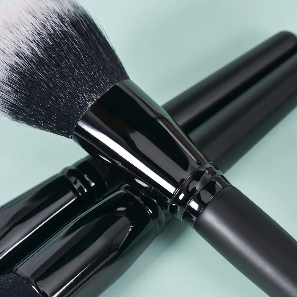 DailyQueen 15pcs high-grade makeup brush full set of black powder brush eye shadow powder blusher multifunctional makeup tools