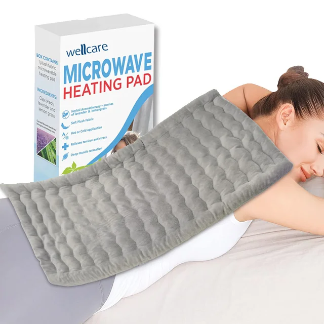 Soft Fleece microwave heating pack and cold  Pack Pillow beads microwavable heat pack