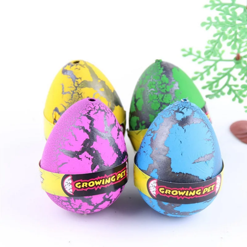 Dinosaur Eggs Hatching In Water Large Size Water Growing Animal Eggs Dinosaur Grow Egg Novelty Educational Toy Kids Gift