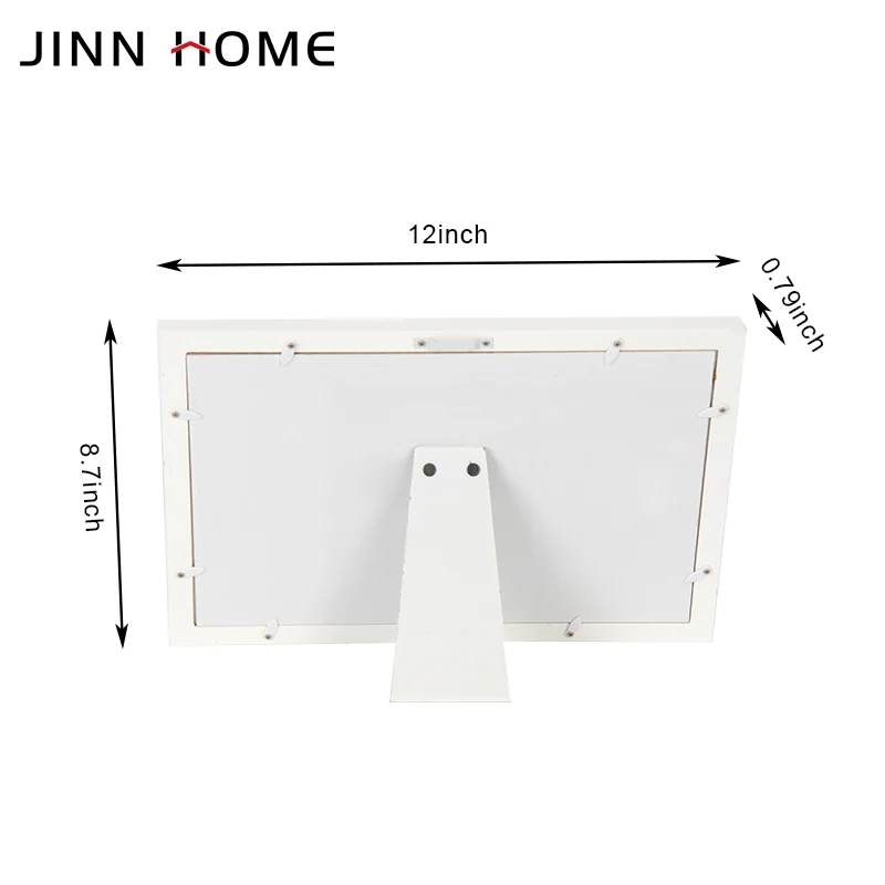 Baby growth commemorative photo frame hand and footprint record cute cartoon table hanging wall gift photo frame