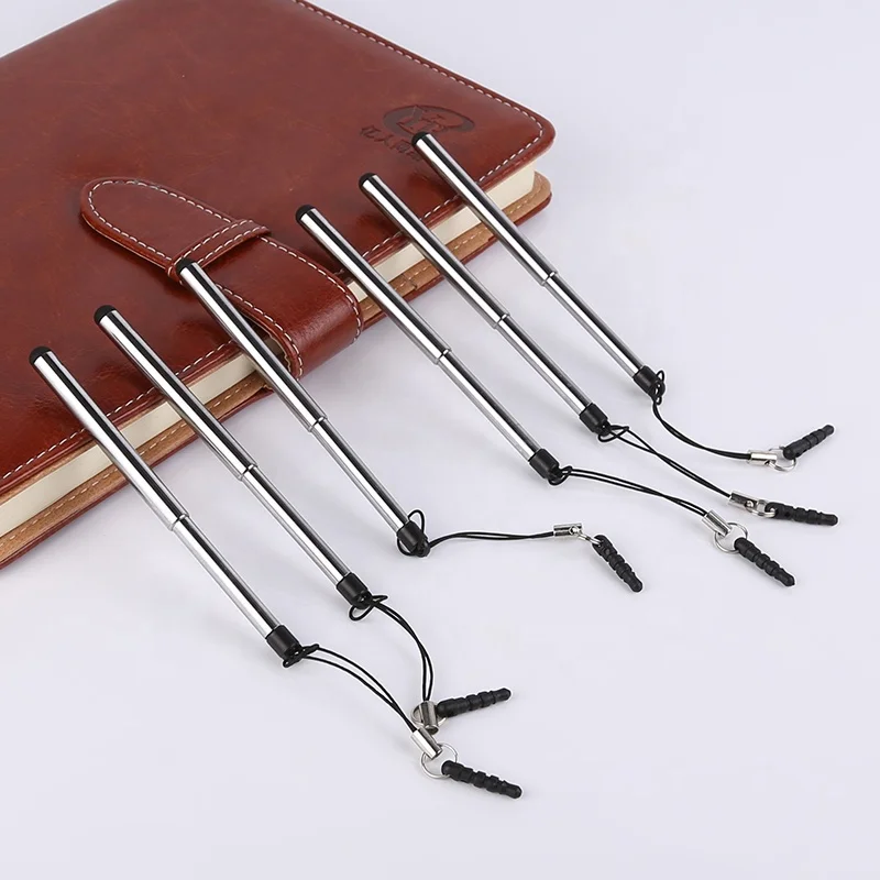 Promotional gifts touch screen pen capacitive telescopic rod stylus pen