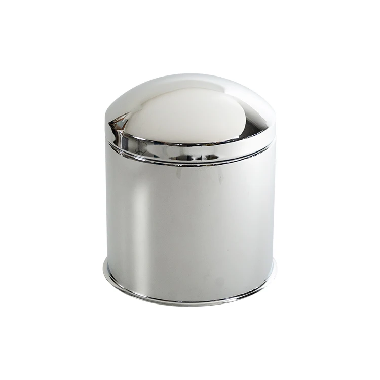 Ninetin Truxpro Chrome 3 Pieces Rear Axle Cover 285mm Bolt Circle with Beauty Ring Bolt On Style for Universal American Trucks