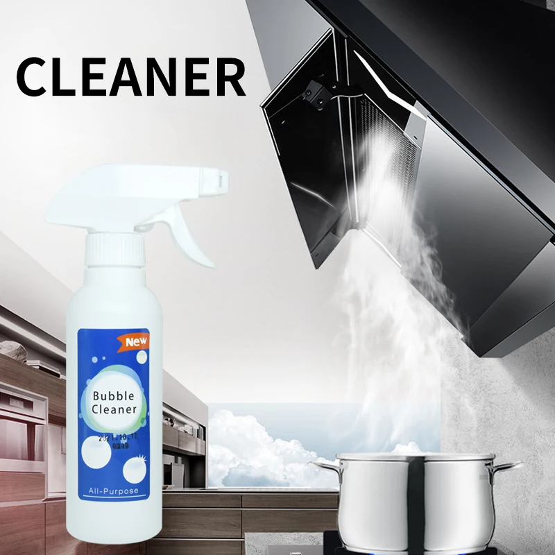 Kitchen Grease Cleaner Remove Multi-Purpose Foam Cleaner Bubble Cleaner Household Cleaning Tool Bubble Spray Kitchen 200ml