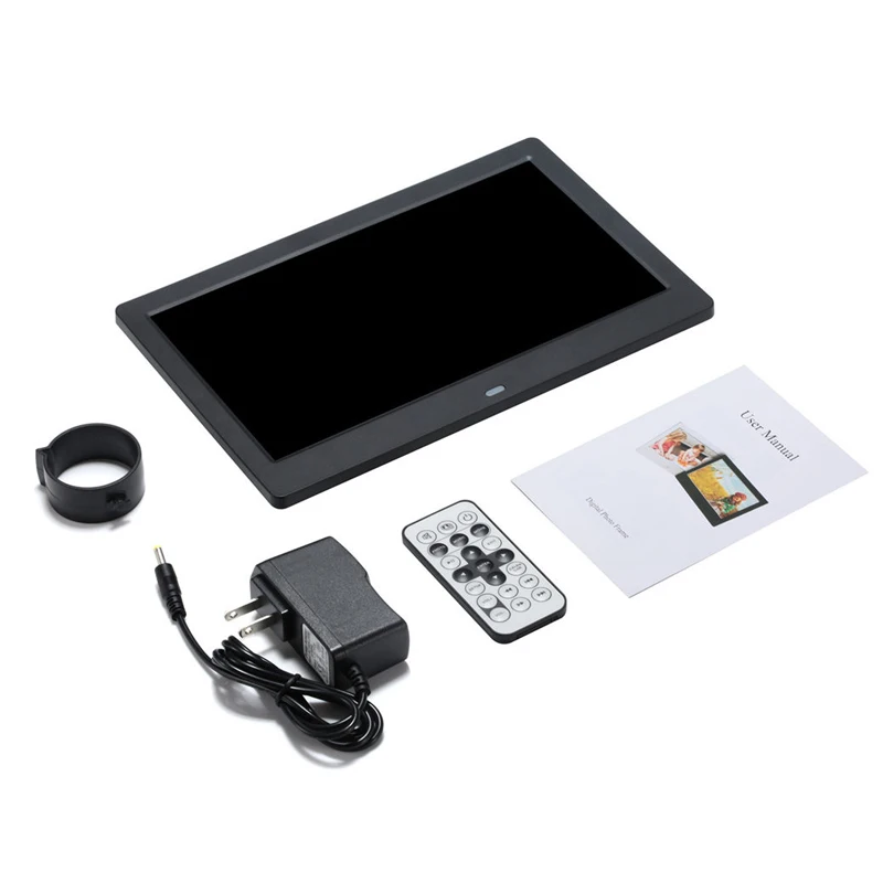 Porta Retrato Digital 10 Pol Digital Photo Frame with Remote Control 1024*600P digital portrait