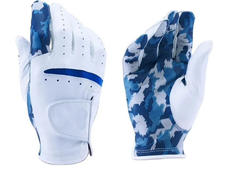 High Quality Manufacturer Cabretta Golf -gloves Synthetic Leather Golf Gloves Custom