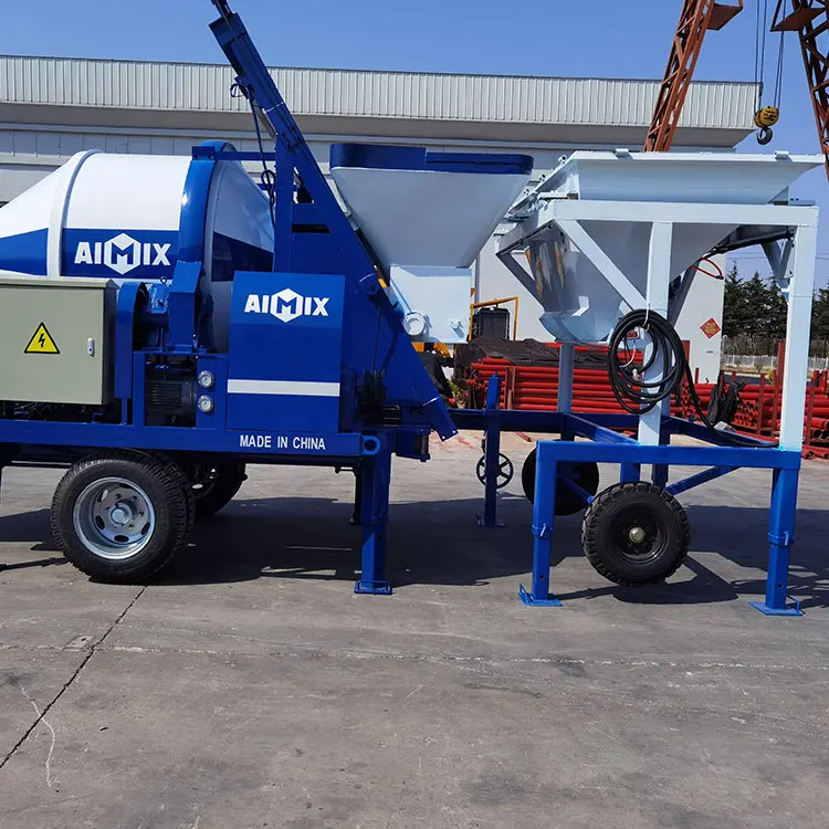 Diesel Engine 40m3/h Concrete Pump And Mixer For Sale Malaysia