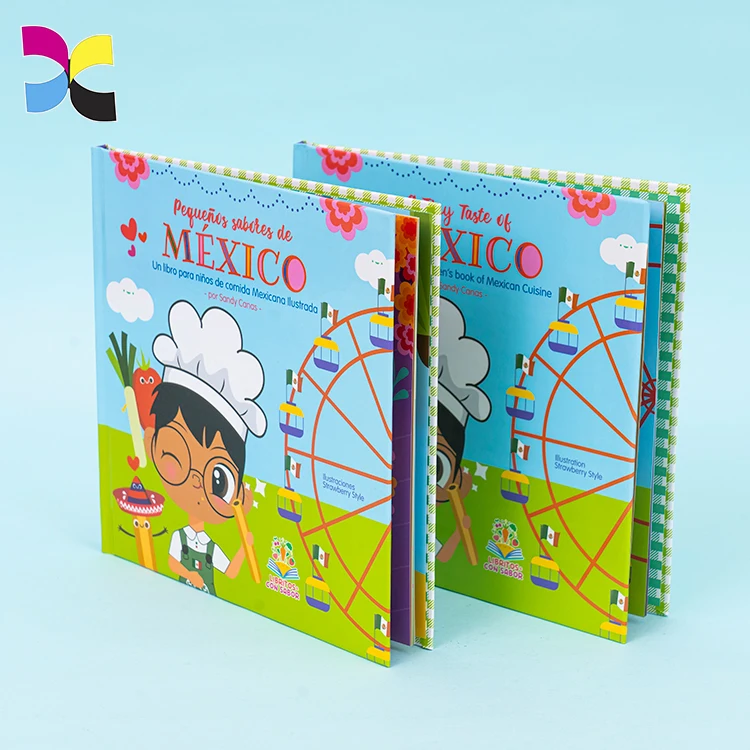 Custom Children Book Printing On Demand Kids Educational Children Hardcover Book With Sewn Binding