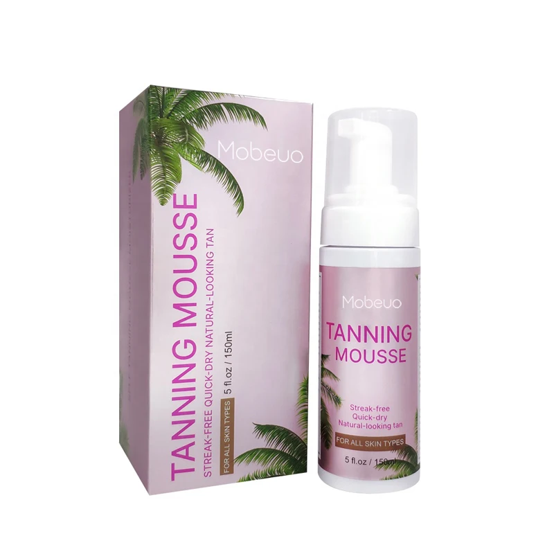 Wholesale 2021 All Natural Organic Beauty cheap Tanning Mousse for your tanned skin with ODM/OEM Service