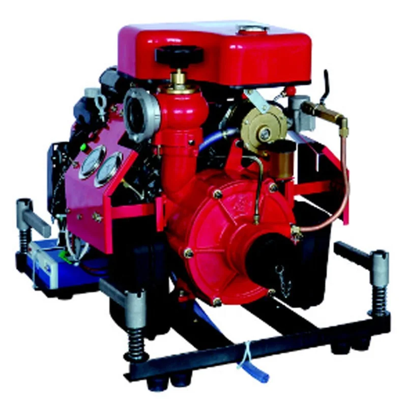 22HP Portable Diesel Fire Fighting Pump