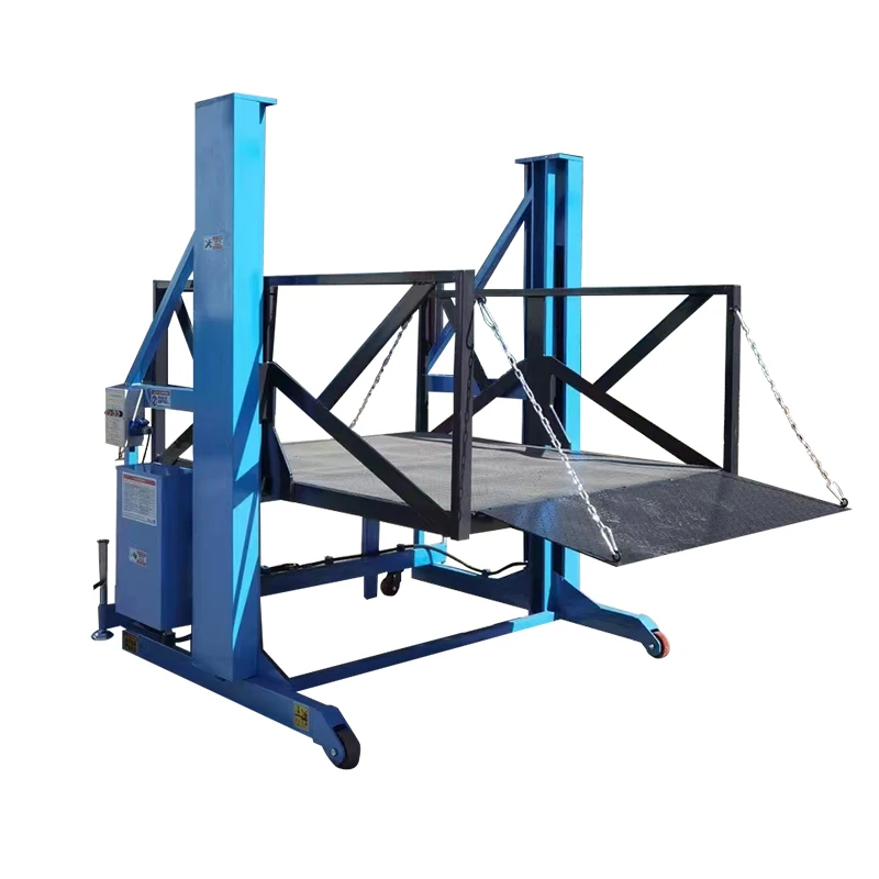 Cargo Lifter Dock Ramp Freights Lift Industrial Factory Elevator Forklift Residential Elevator Cleaning Motorized Material
