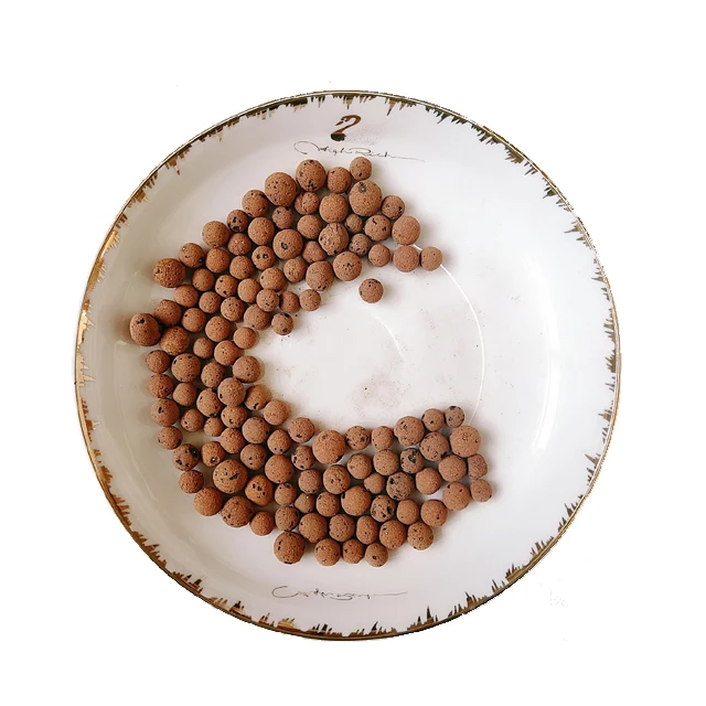 Negative Ion Pottery Carbon Ball Nutrient Organic Expanded Clay Pebbles for Plant Flower Aquaculture