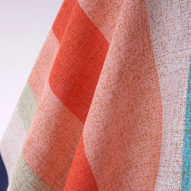 Stylish woven digital plain fabric 100% printed rayon fabrics with flower pattern