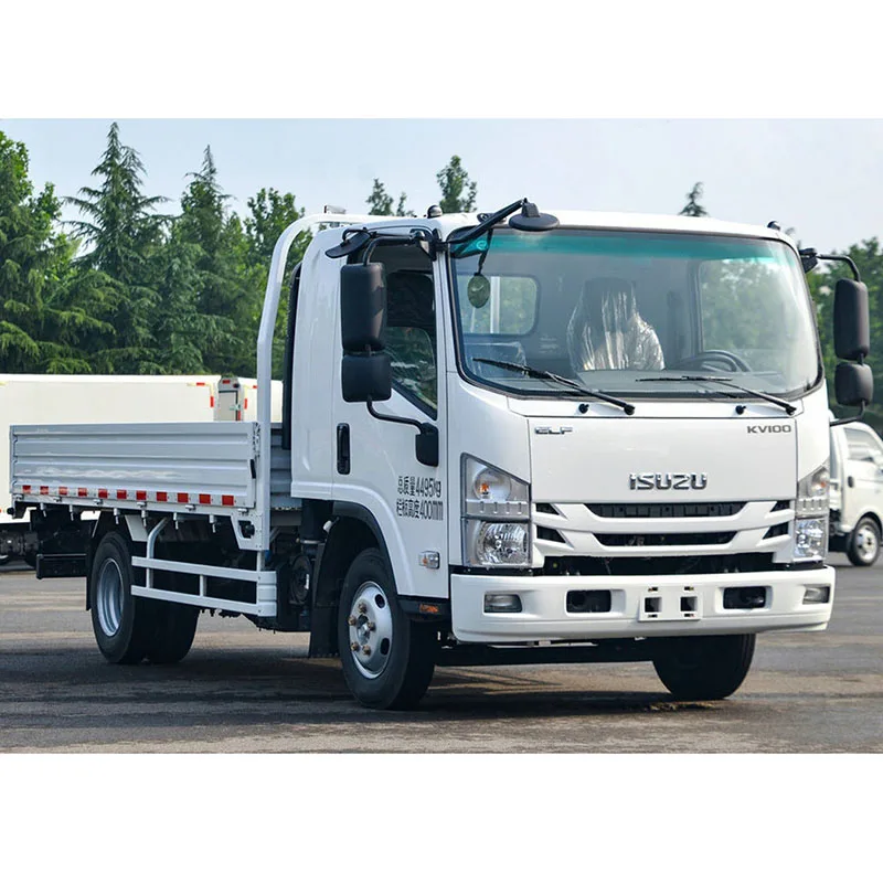 ISUZU KV100 Mini Cargo Lorry Truck 3Tons 5Tons 120HP Euro 6 With One Bed Good Price for Sales Whatsapp Wechat 0086 15897603919