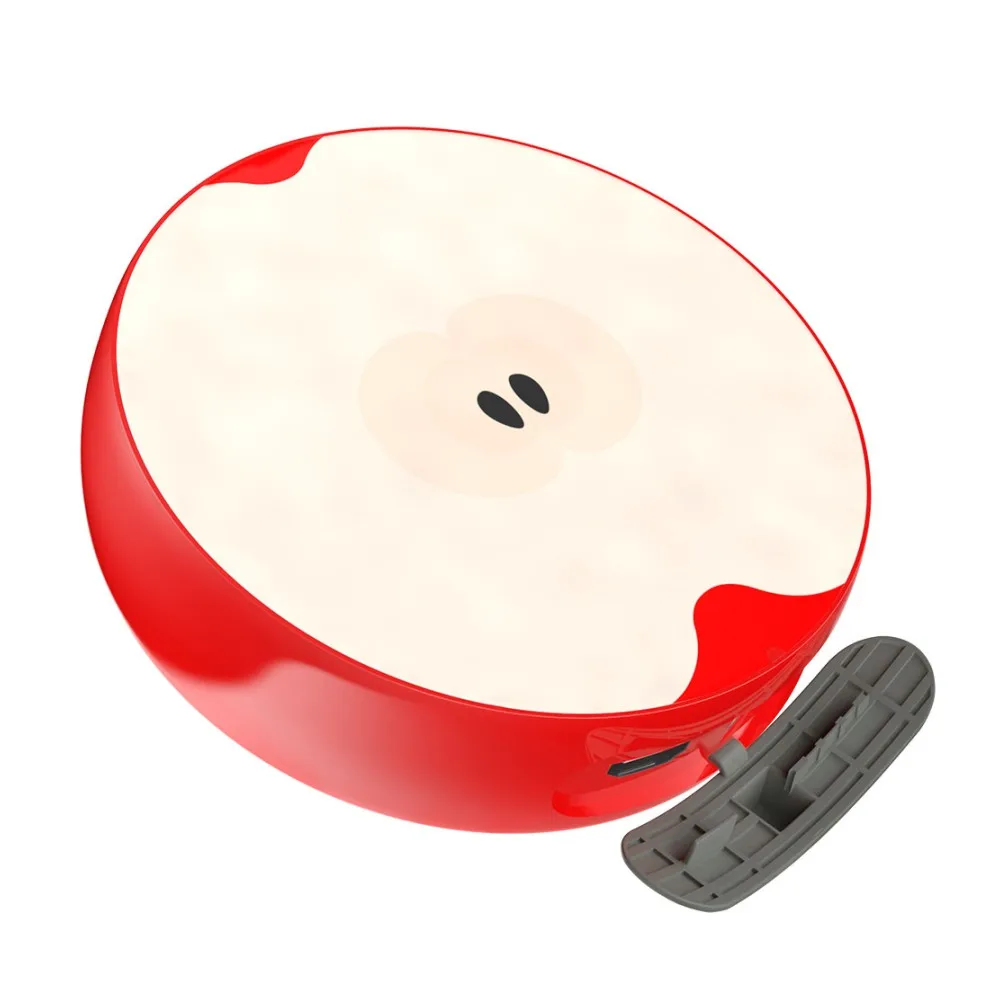 Best gift 3600mAh portable power bank,fashion fruit design mini wallet power bank