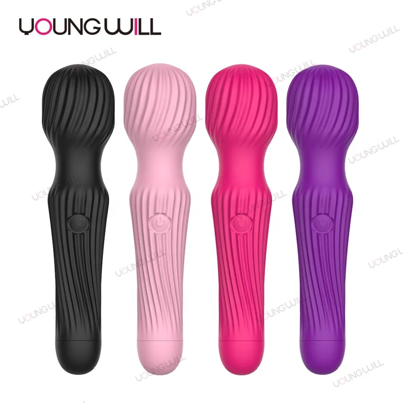 10 Speed Mini AV Wand Vagina Clitoris Stimulator Vibrators G Spot Masturbator Sex Toys Massage for Women