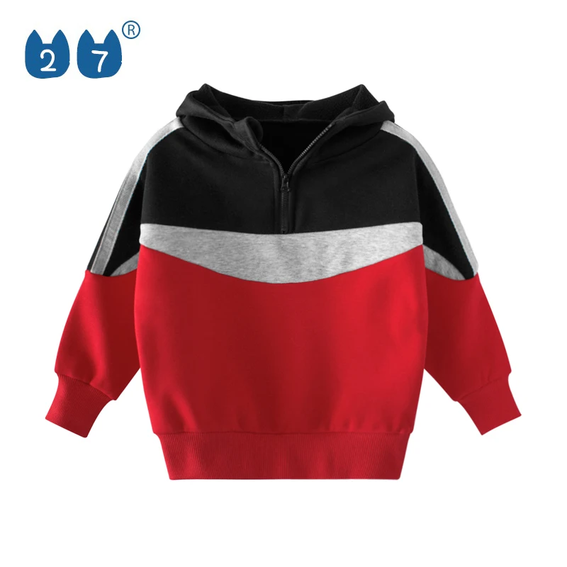 
 Модная одежда для маленьких мальчиков; Осенняя Повседневная Толстовка с длинными рукавами; толстовка с капюшоном  